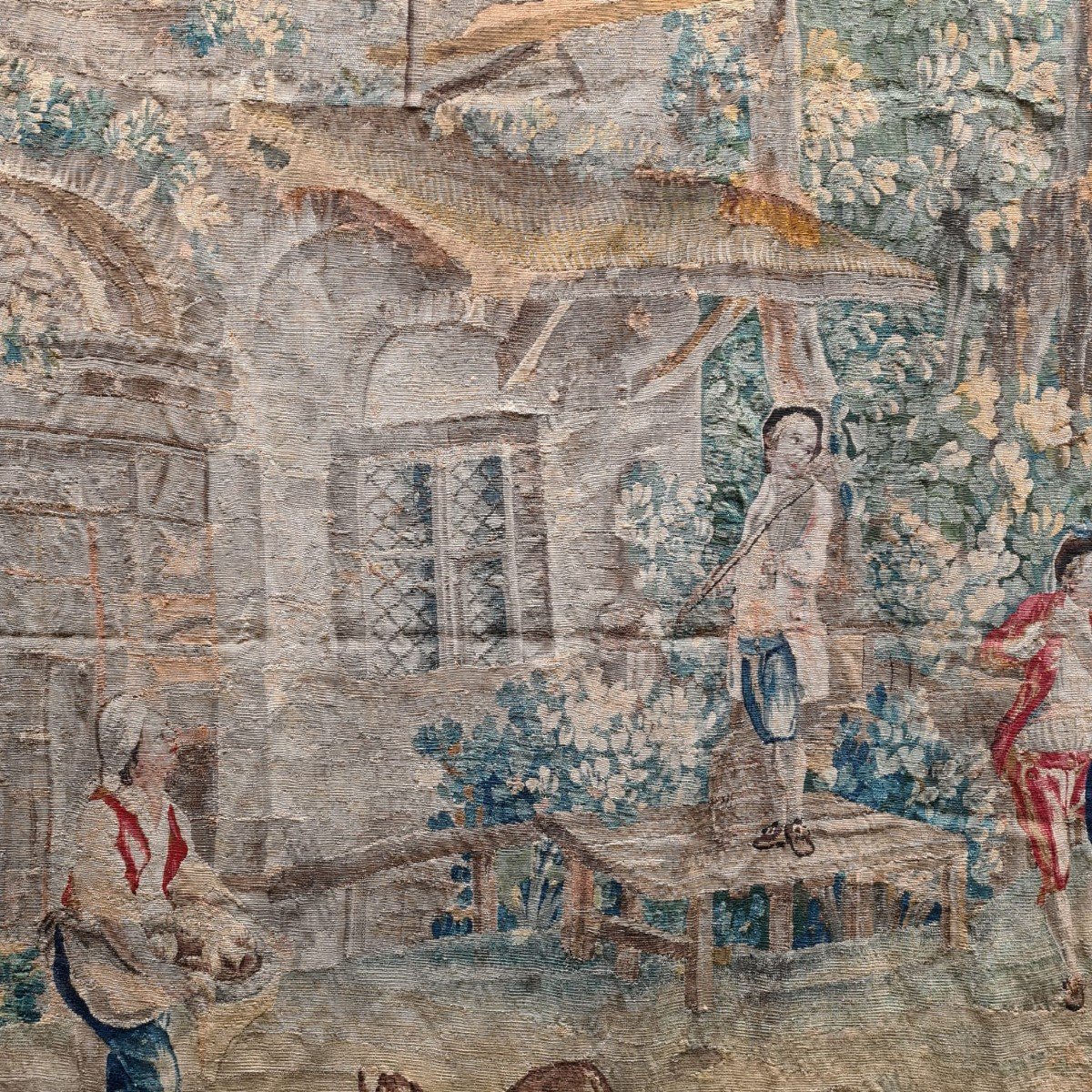 Aubusson Tapestry Period 18th Century-photo-1