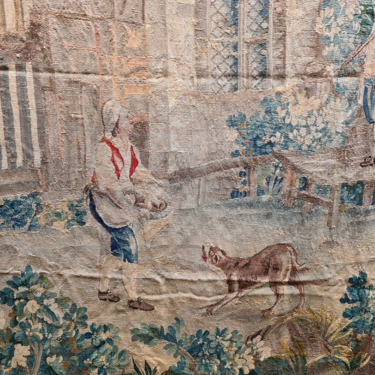 Aubusson Tapestry Period 18th Century-photo-4