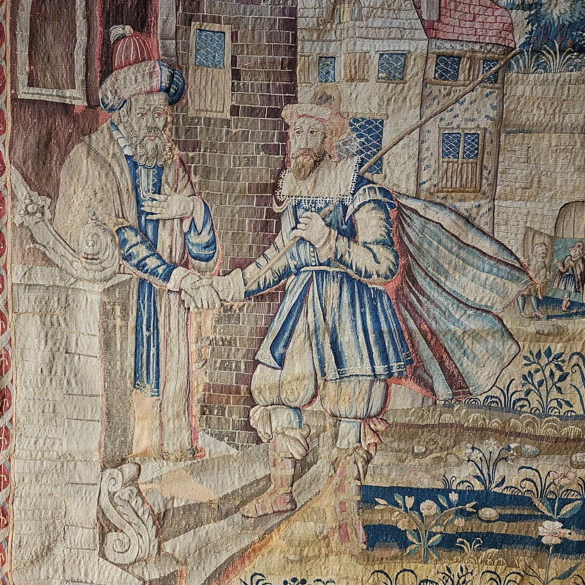 Tapisserie Flamande Epoque XVIIème Siècle-photo-2