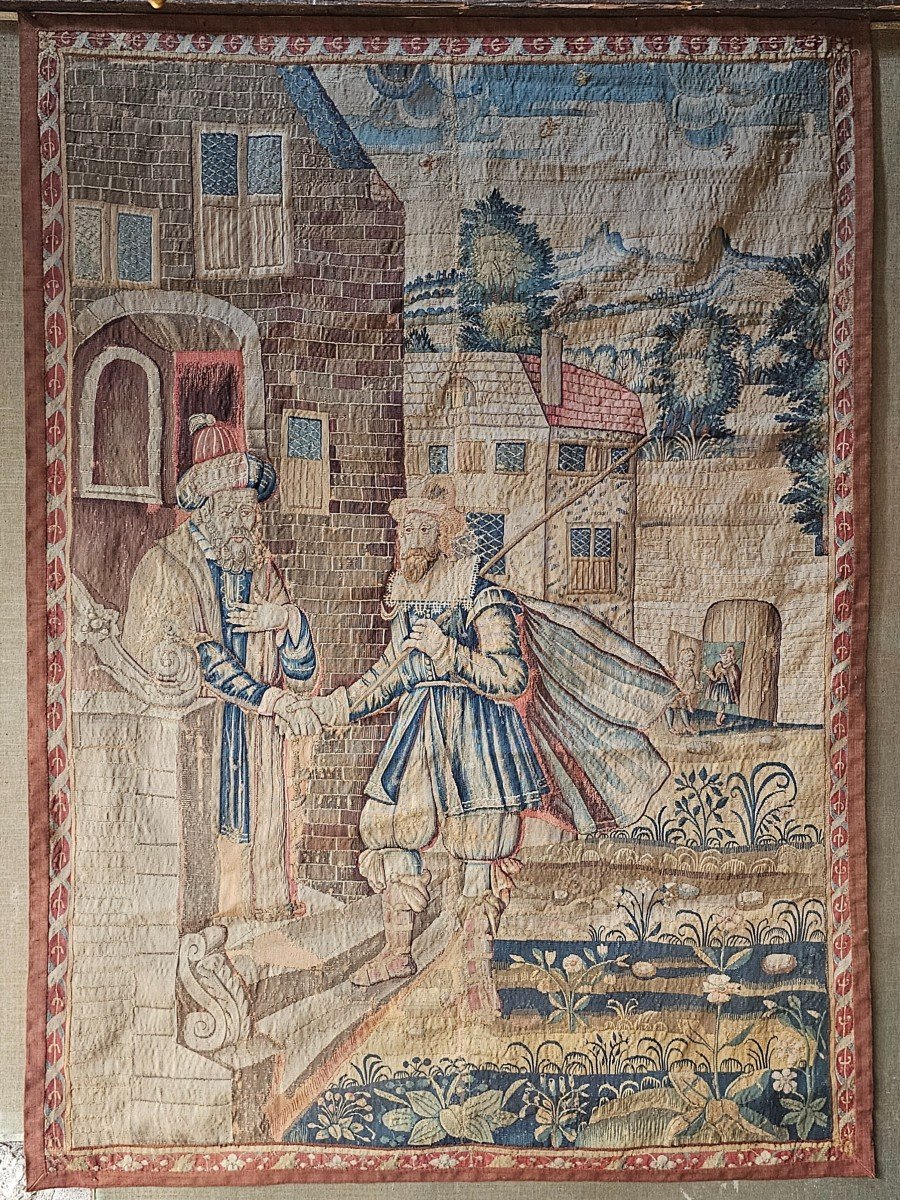 Tapisserie Flamande Epoque XVIIème Siècle