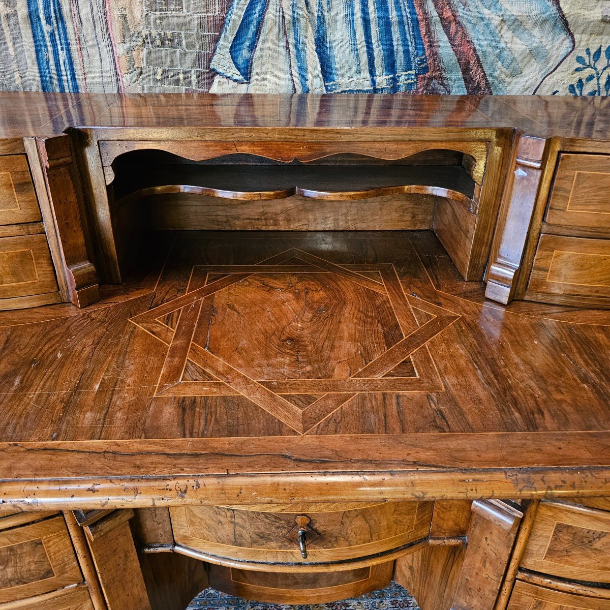Important Bureau Mazarin Epoque Louis XIV-photo-1