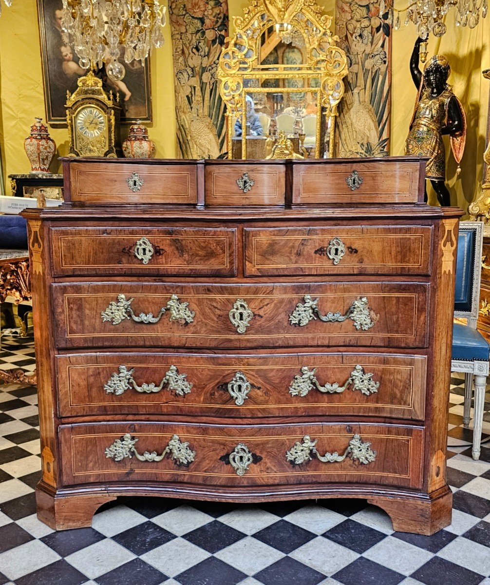 Important Louis XIV Period Commode-photo-4
