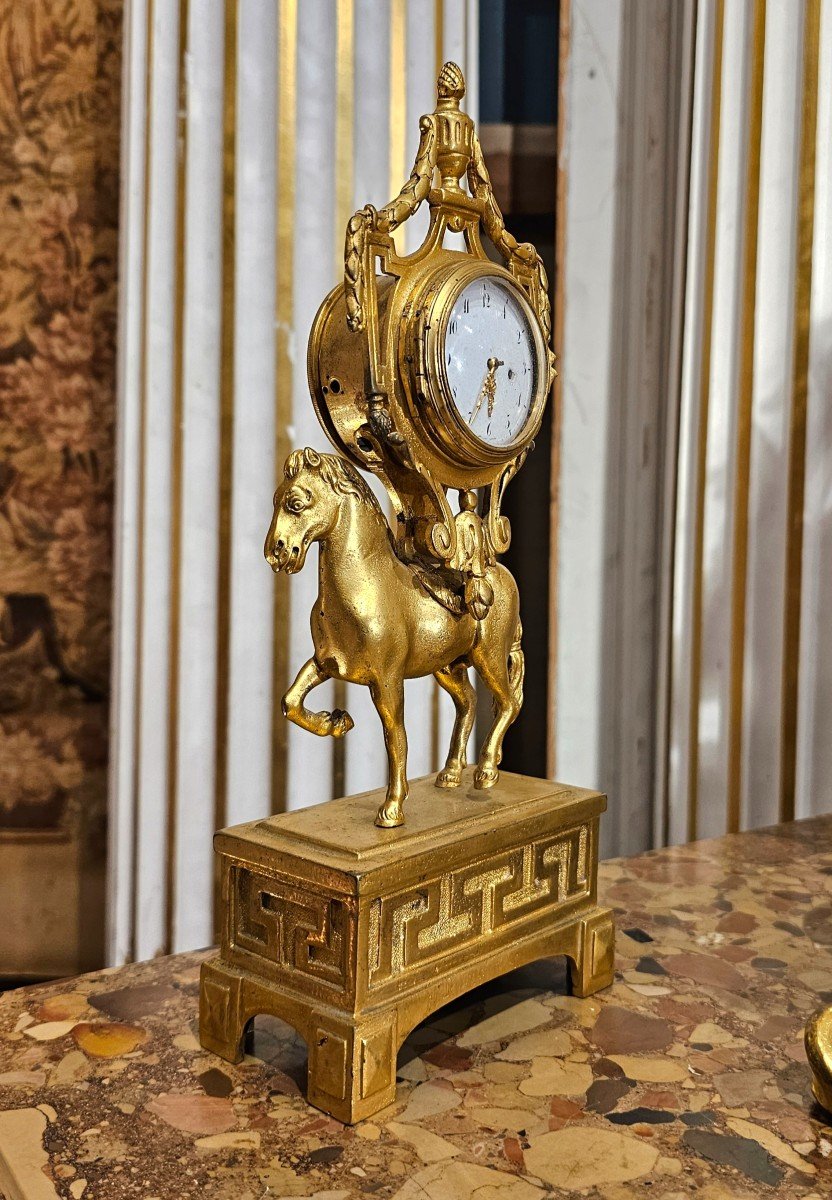 Small Clock "watch Holder" Directoire Period-photo-1