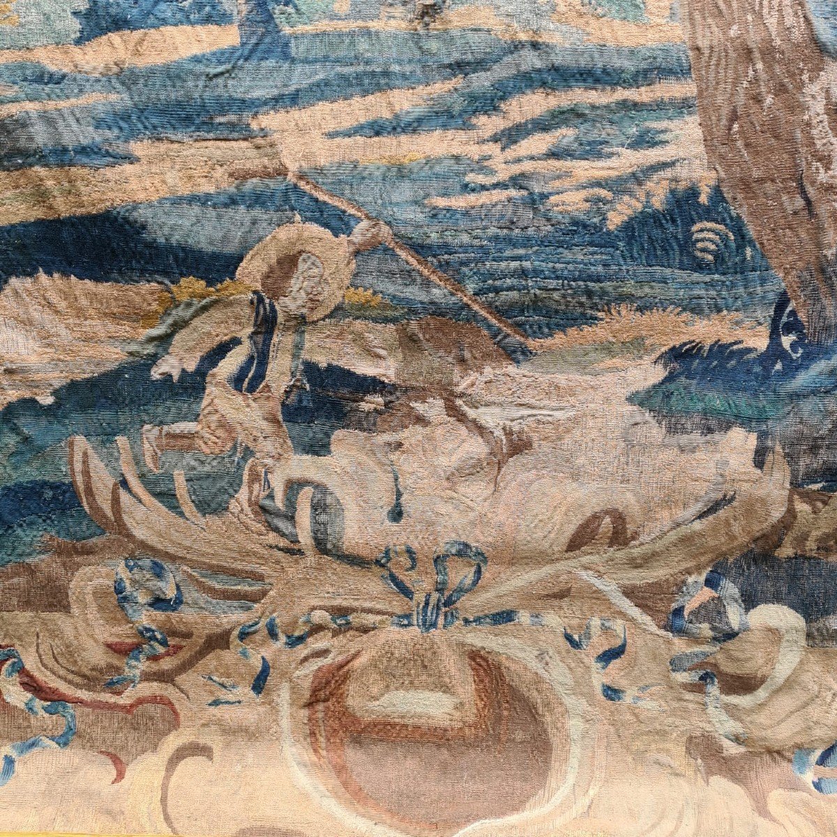Tapisserie Des Flandres Du XVIIème Siècle-photo-2