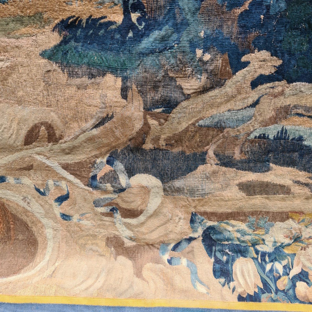 Tapisserie Des Flandres Du XVIIème Siècle-photo-1