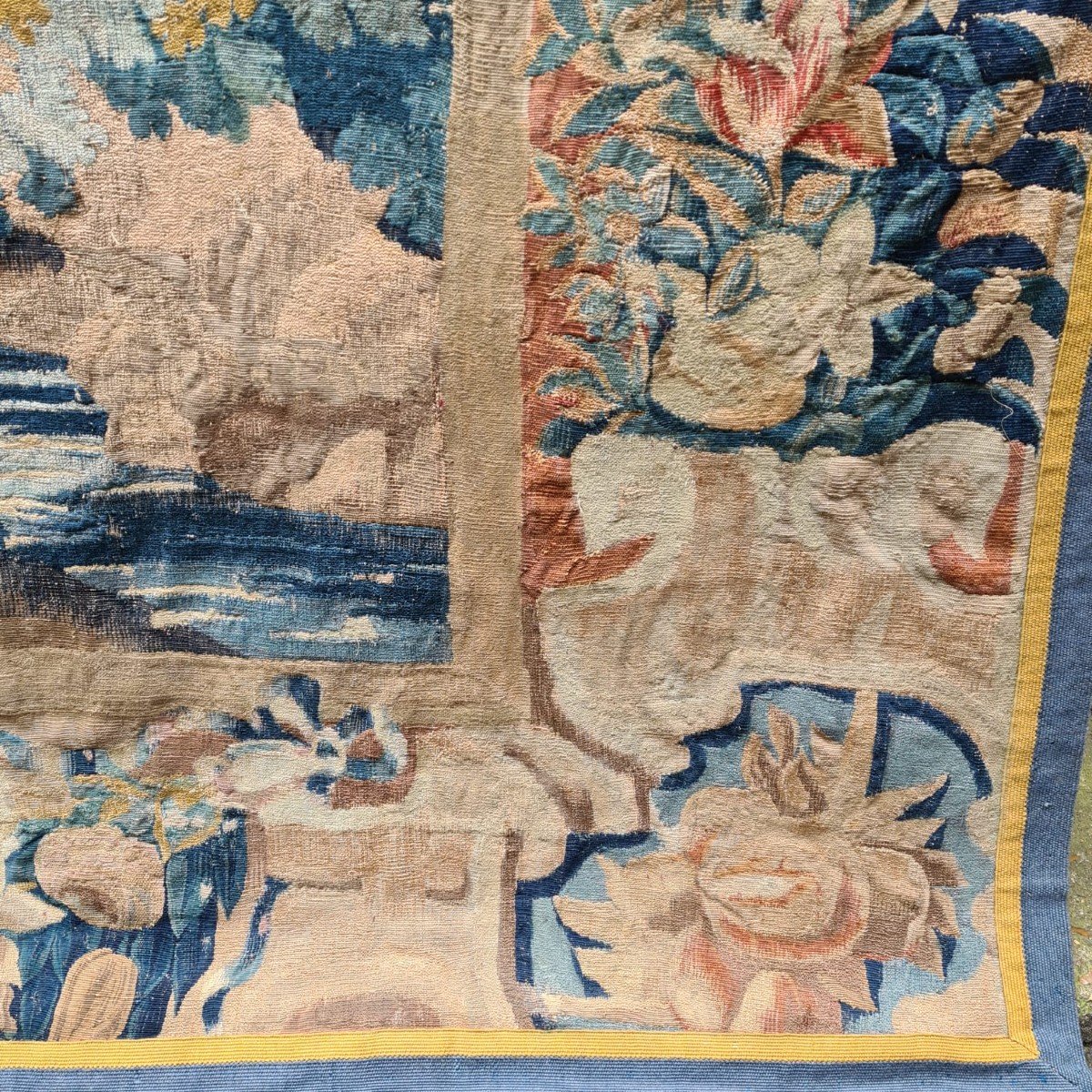 Tapisserie Des Flandres Du XVIIème Siècle-photo-4