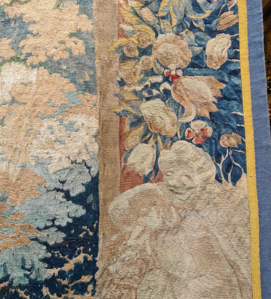 Tapisserie Des Flandres Du XVIIème Siècle-photo-6