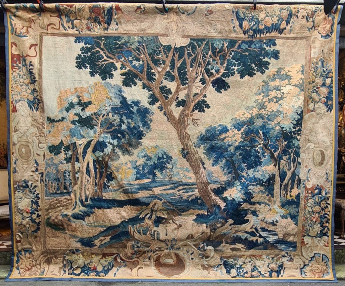 Tapisserie Des Flandres Du XVIIème Siècle