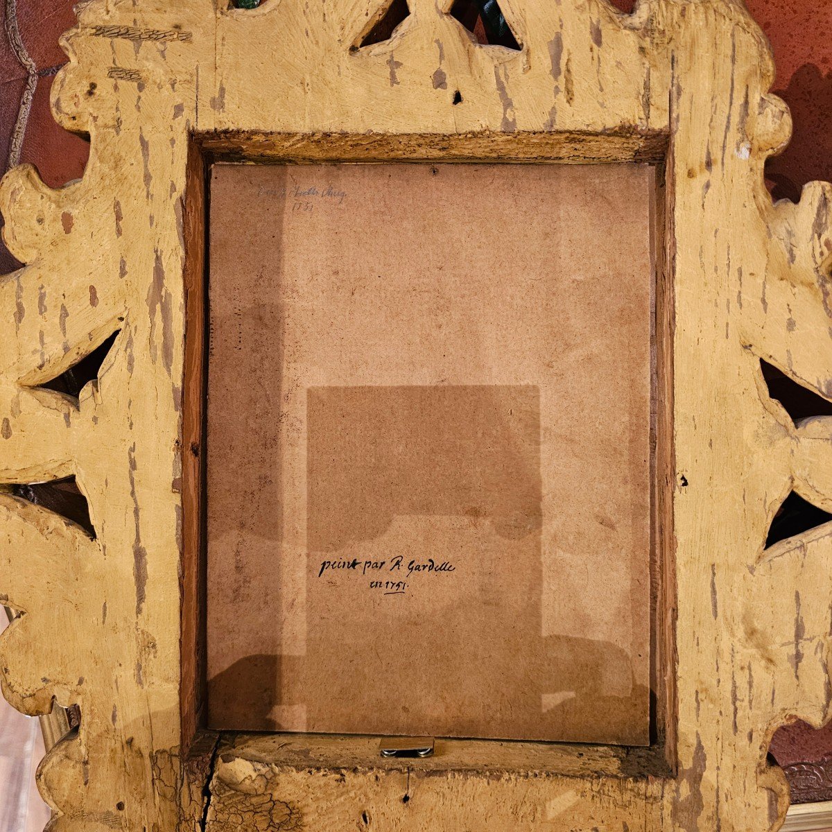 Portrait d'Un Jeune Homme Epoque Louis XV-photo-3