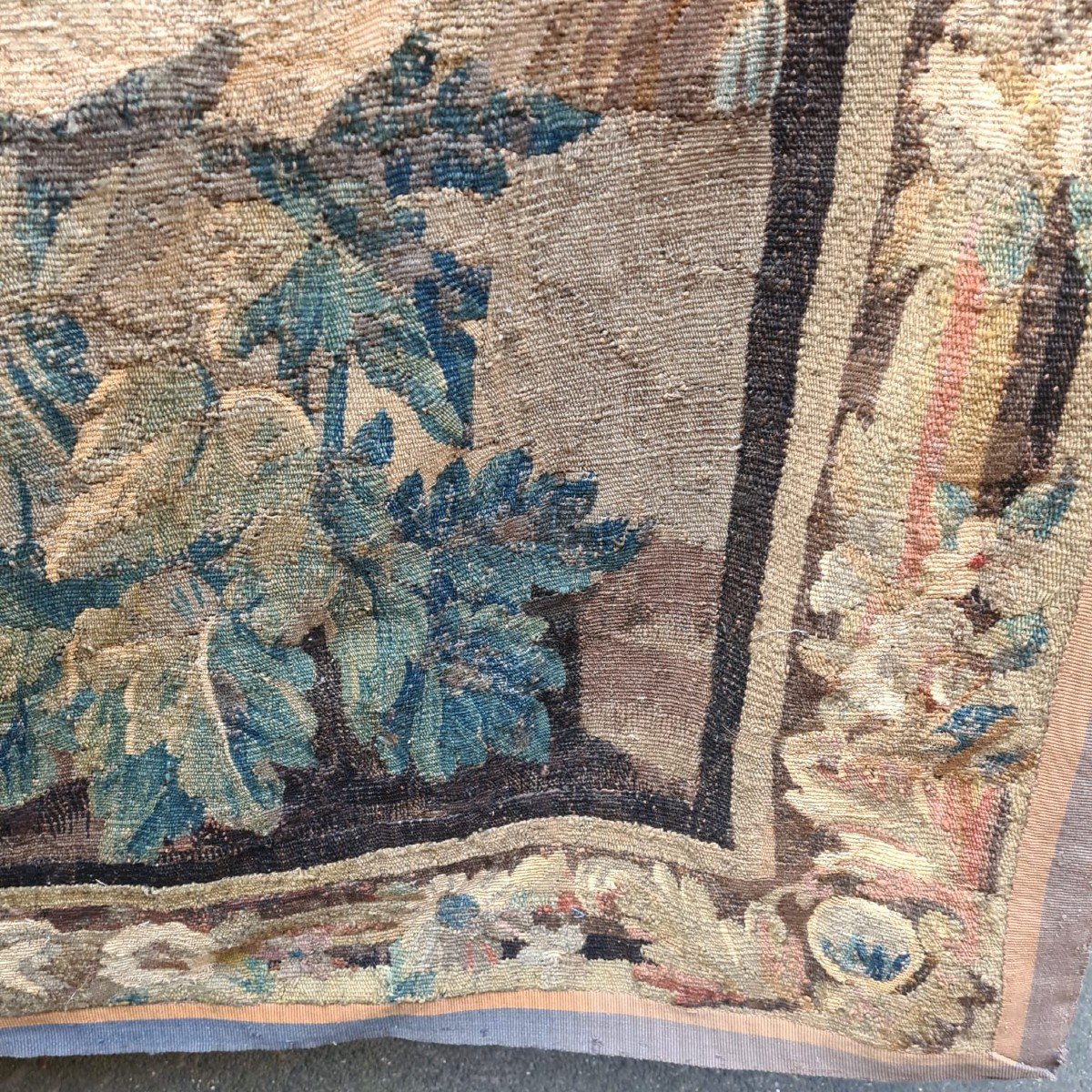 Aubusson Tapestry Early 18th Century-photo-4