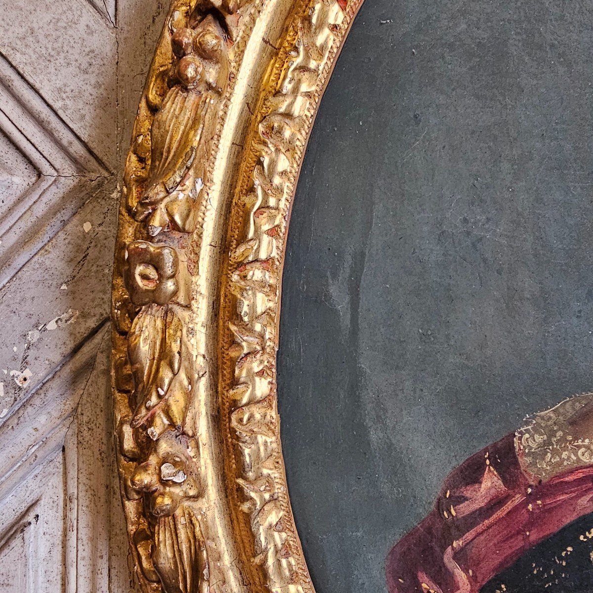 Portrait Of A Young Girl Under The Reign Of Louis XIV-photo-4
