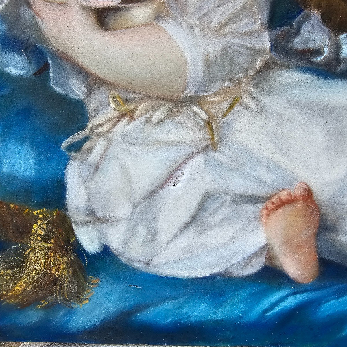 Children's Pastel Louis XVI Period-photo-2