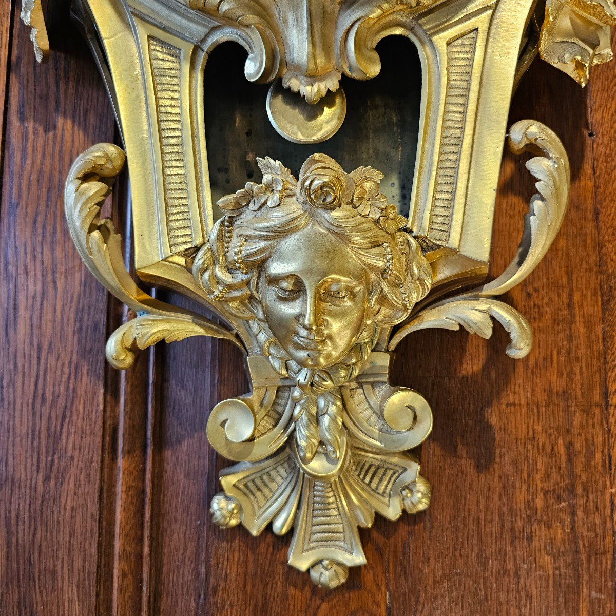 Important Cartel d'Applique Epoque Louis XVI-photo-3