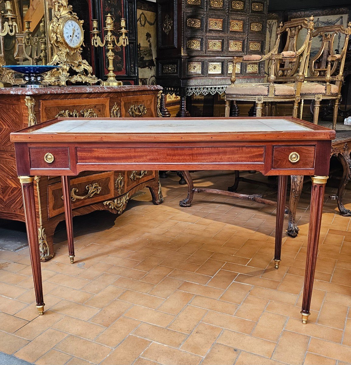 Games Table Called “tric Trac” Louis XVI Period-photo-4