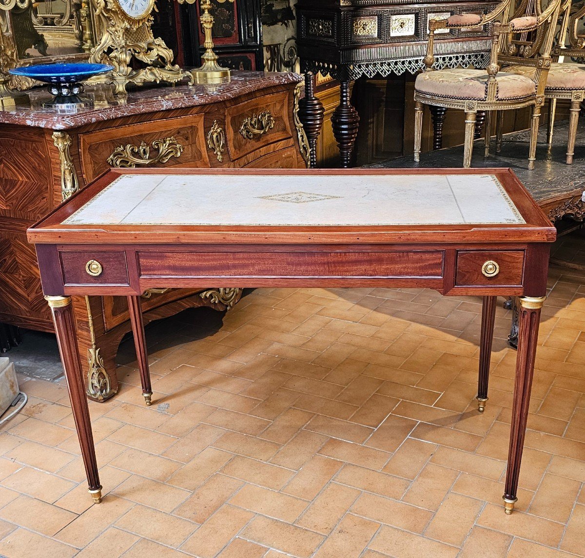 Games Table Called “tric Trac” Louis XVI Period-photo-1