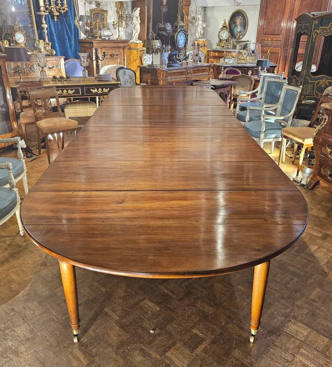 Table De Salle à Manger Epoque Louis XVI-photo-3