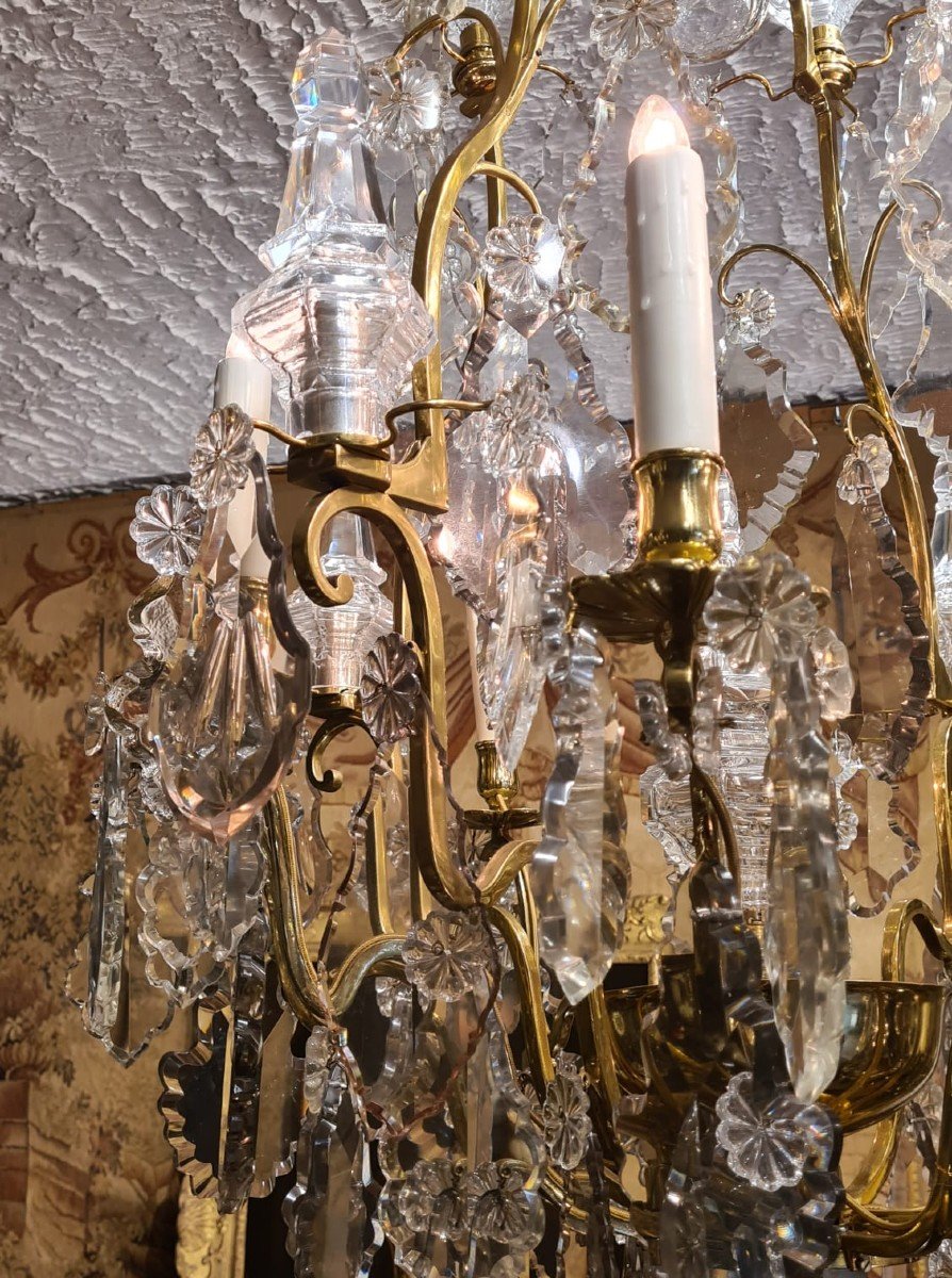 Important Louis XV Style Chandelier-photo-1