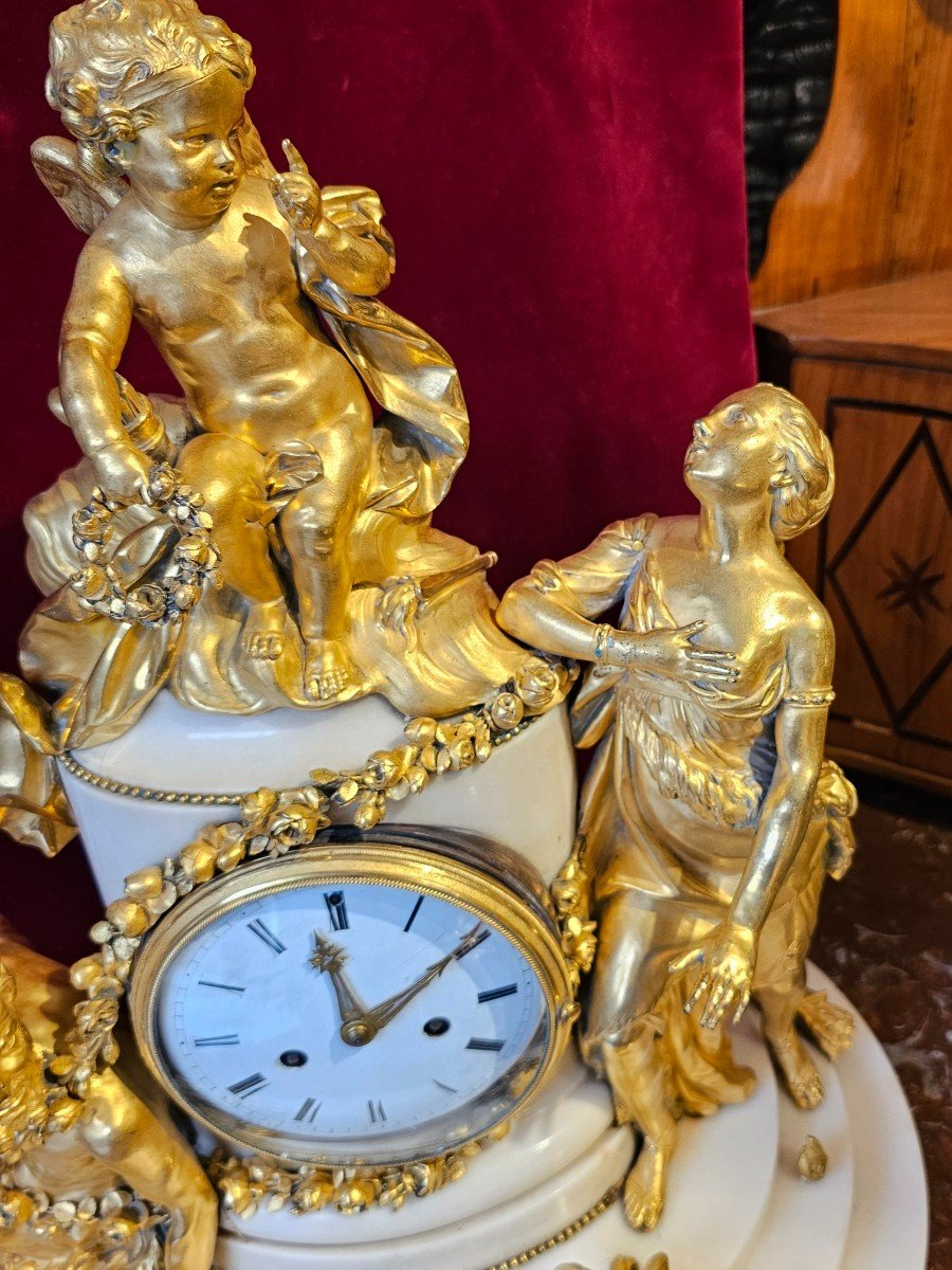 Important Louis XIV Period Clock-photo-2