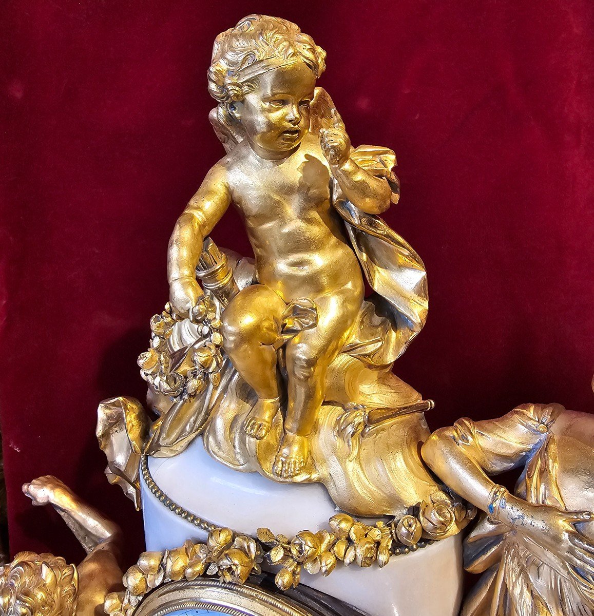 Important Louis XIV Period Clock-photo-3