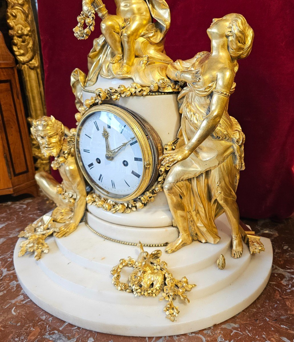 Important Louis XIV Period Clock-photo-1