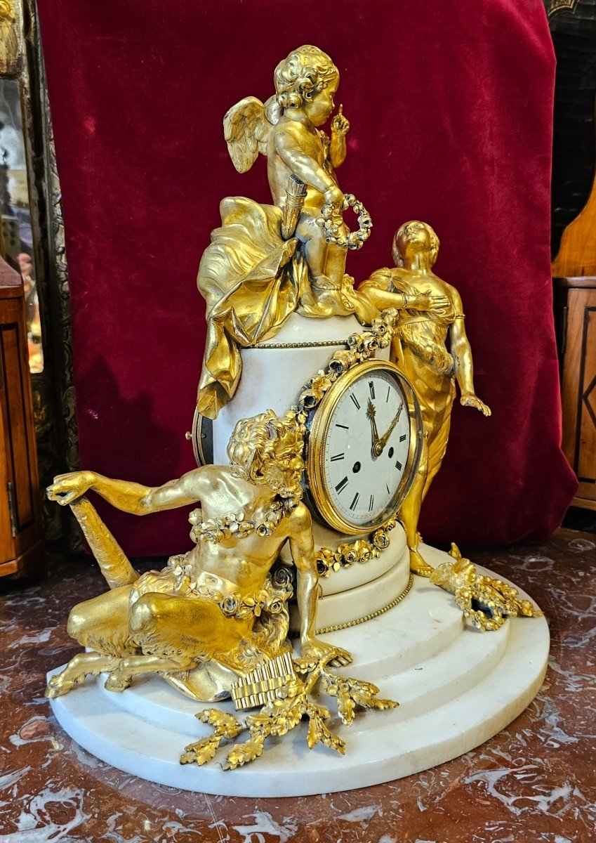 Important Louis XIV Period Clock-photo-4