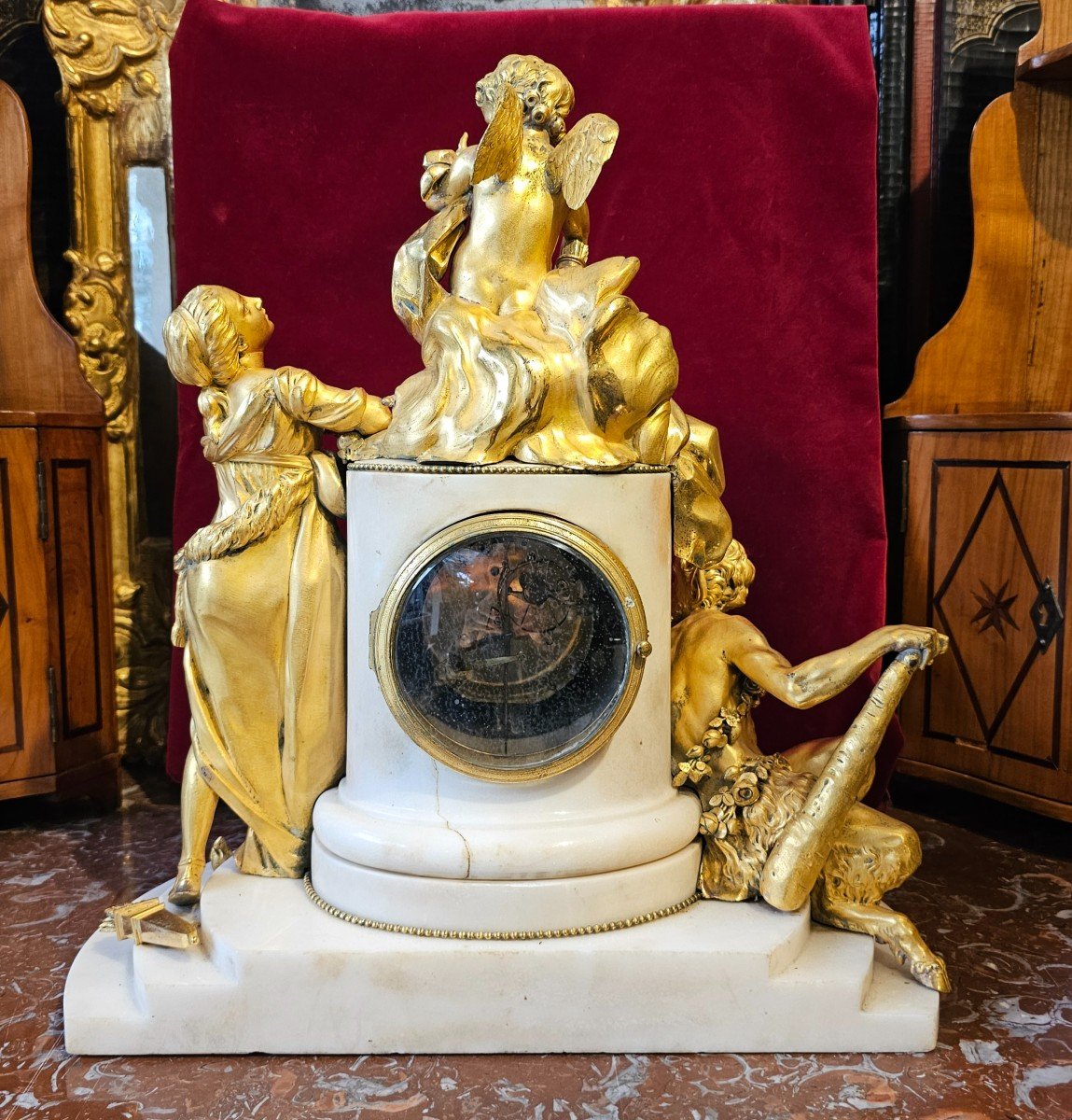 Important Louis XIV Period Clock-photo-6
