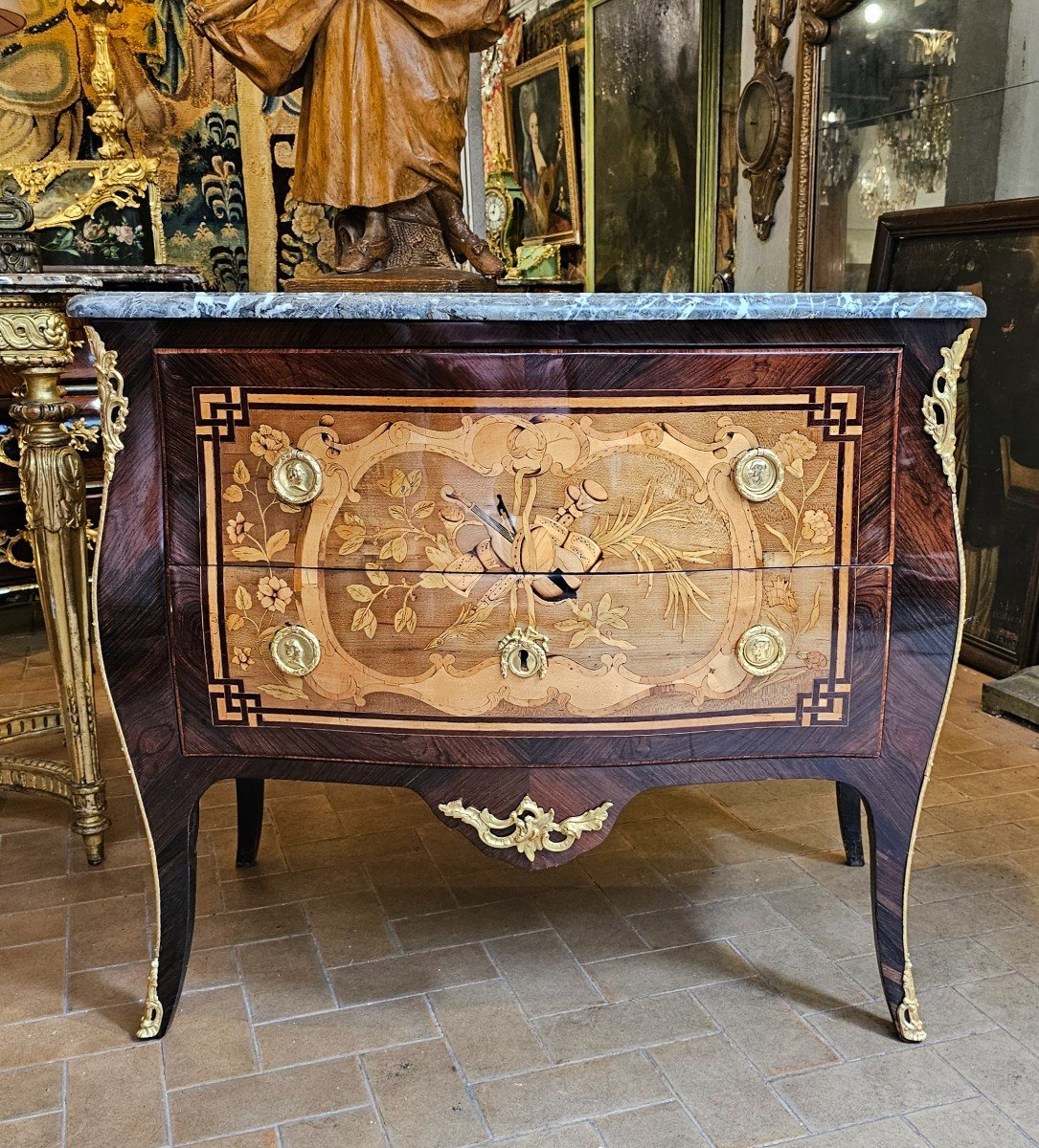 Transitional Period Jumping Chest Of Drawers-photo-2