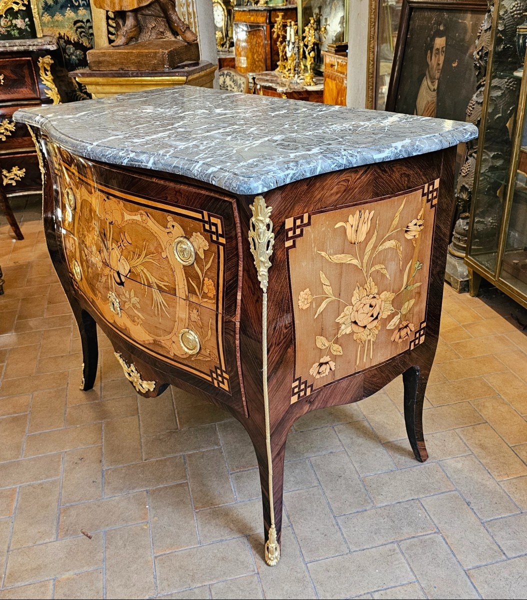 Transitional Period Jumping Chest Of Drawers-photo-3