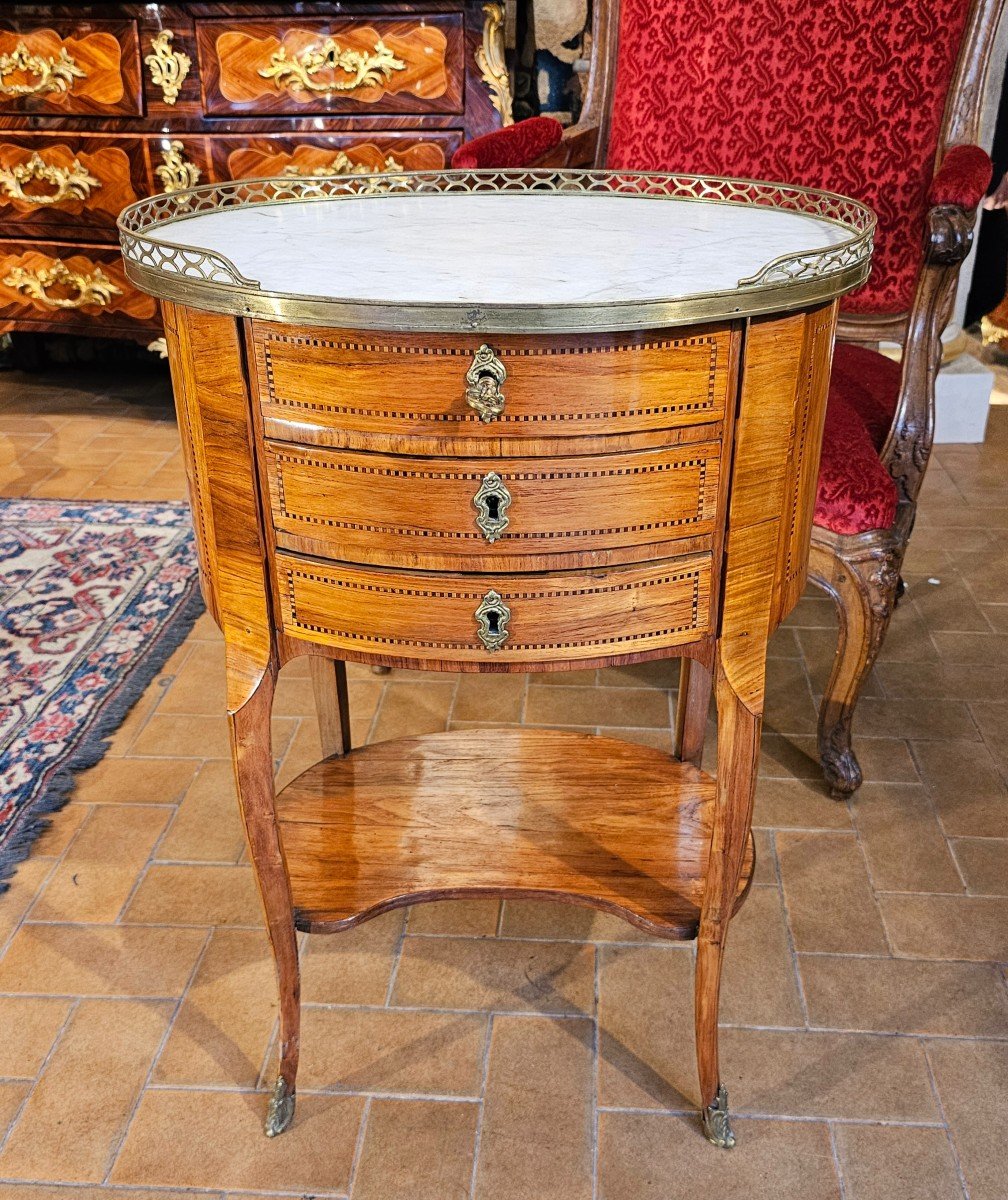 Table De Salon Epoque Transition Louis XV-louis XVI-photo-3