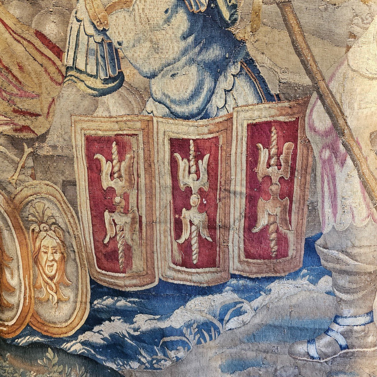 17th Century Flanders Tapestry-photo-7