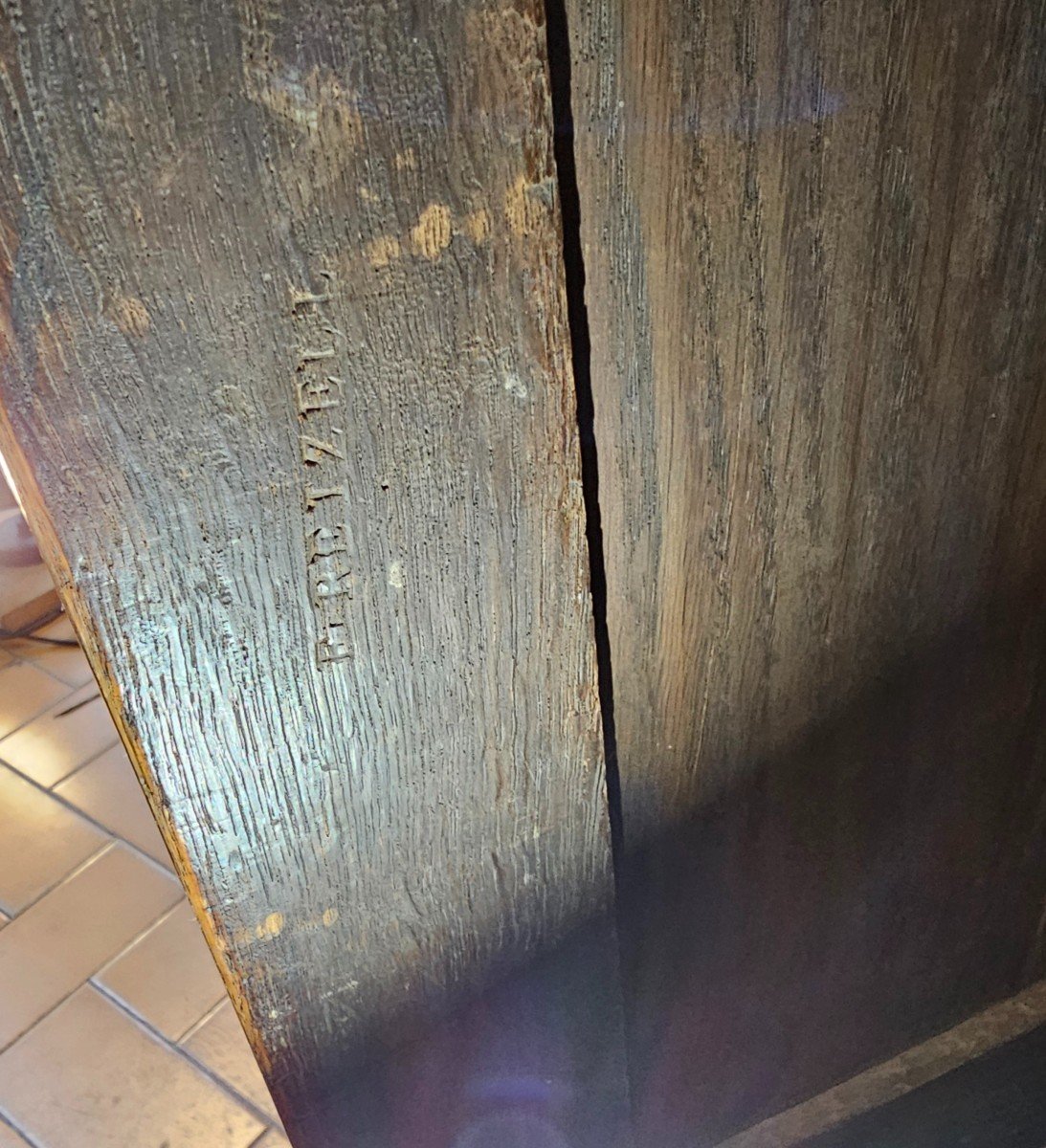 Rare Transition Period Chest Of Drawers-photo-2