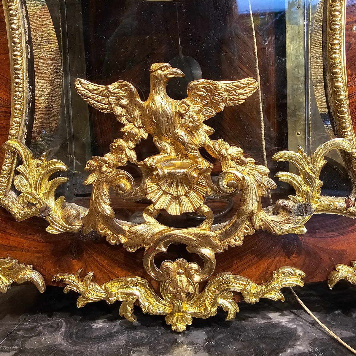 Cartel Et Son Socle d'Epoque Louis XV-photo-4
