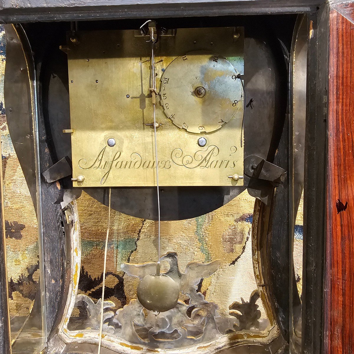 Cartel Et Son Socle d'Epoque Louis XV-photo-4
