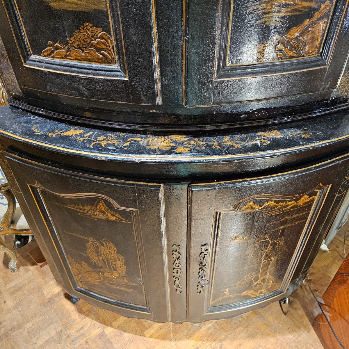 Louis XV Period Two-body Cabinet-photo-4