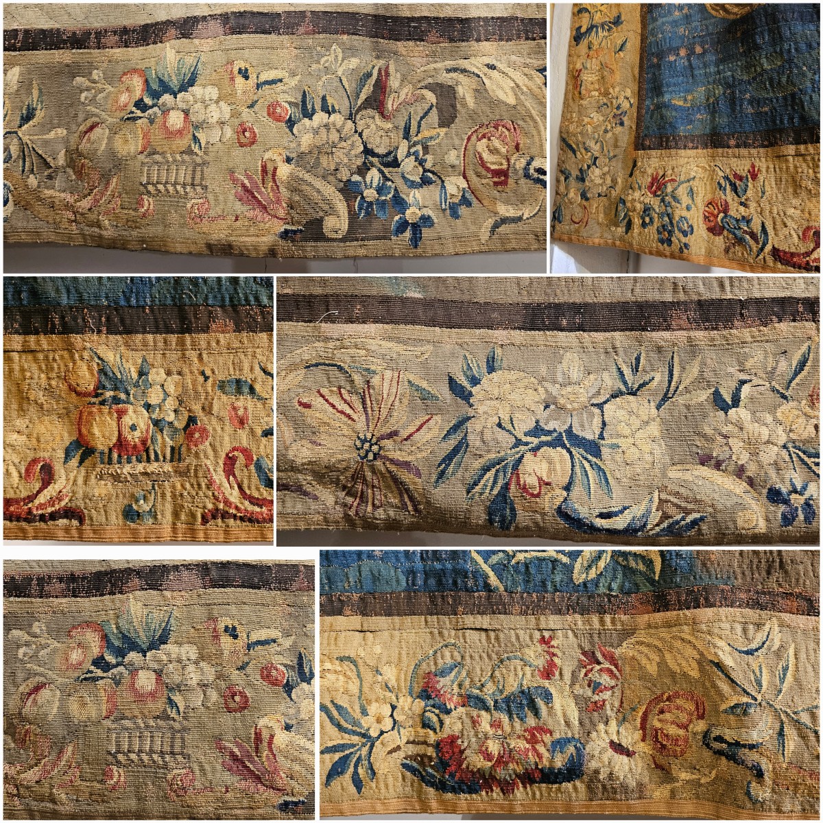 Grande Tapisserie Des Flandres, Epoque Louis XIV-photo-4