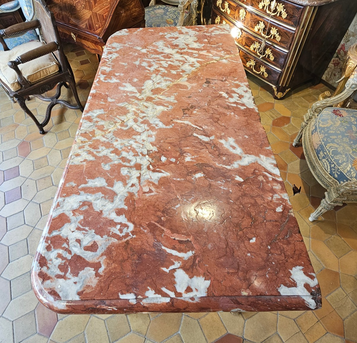 Table à Gibier Epoque Régence-photo-2