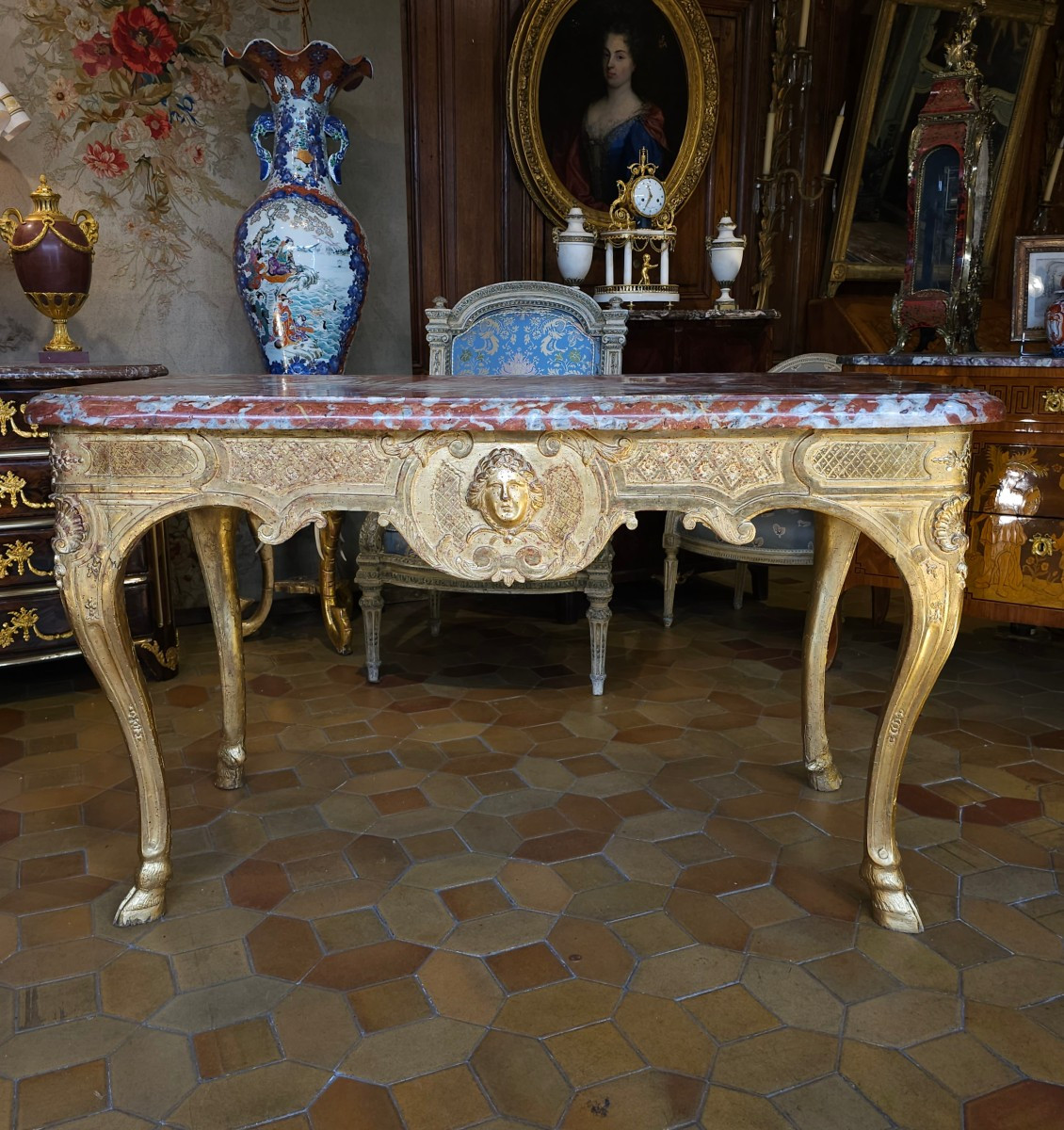 Table à Gibier Epoque Régence