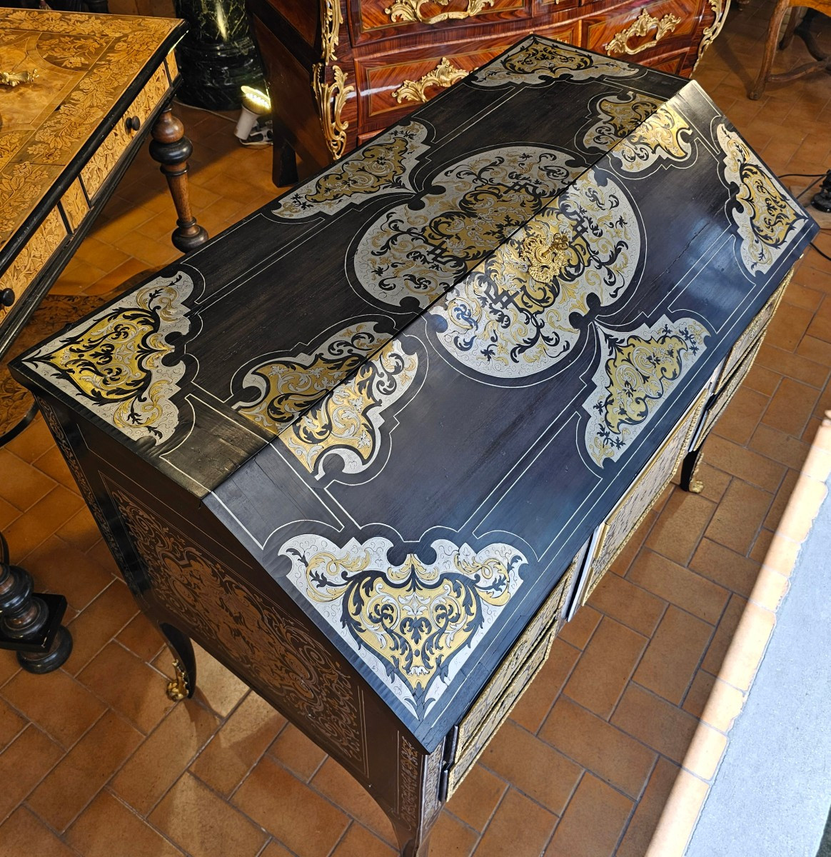 Regency Period Slope Desk-photo-1