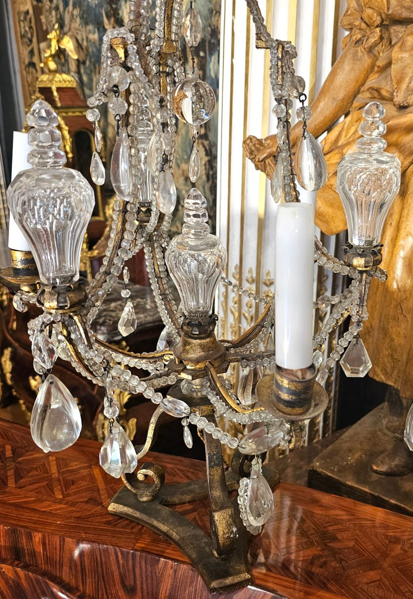Paire de Girandoles de Style Louis XV-photo-3