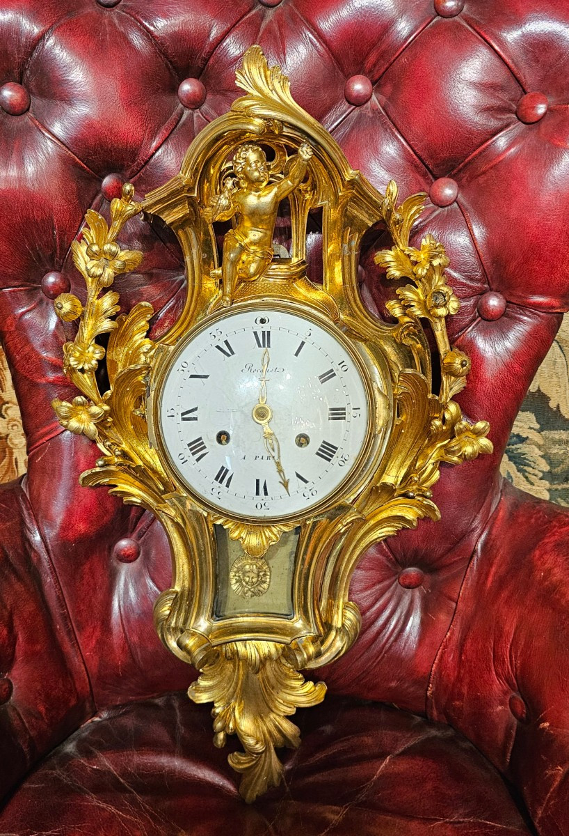 Louis XV Period Gilt Bronze Alcove Cartel