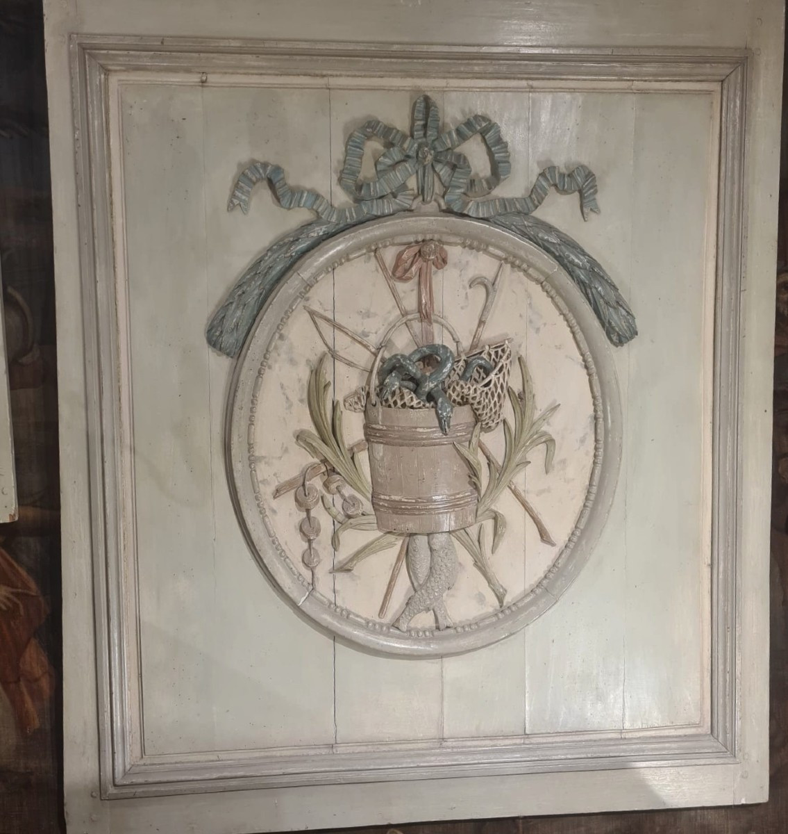Two Louis XVI Period Wood Panels-photo-2