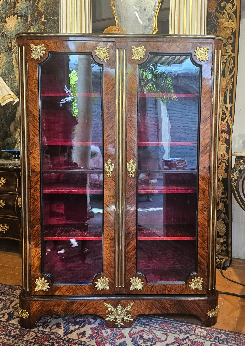 Bibliothèque Epoque Louis XIV-photo-2