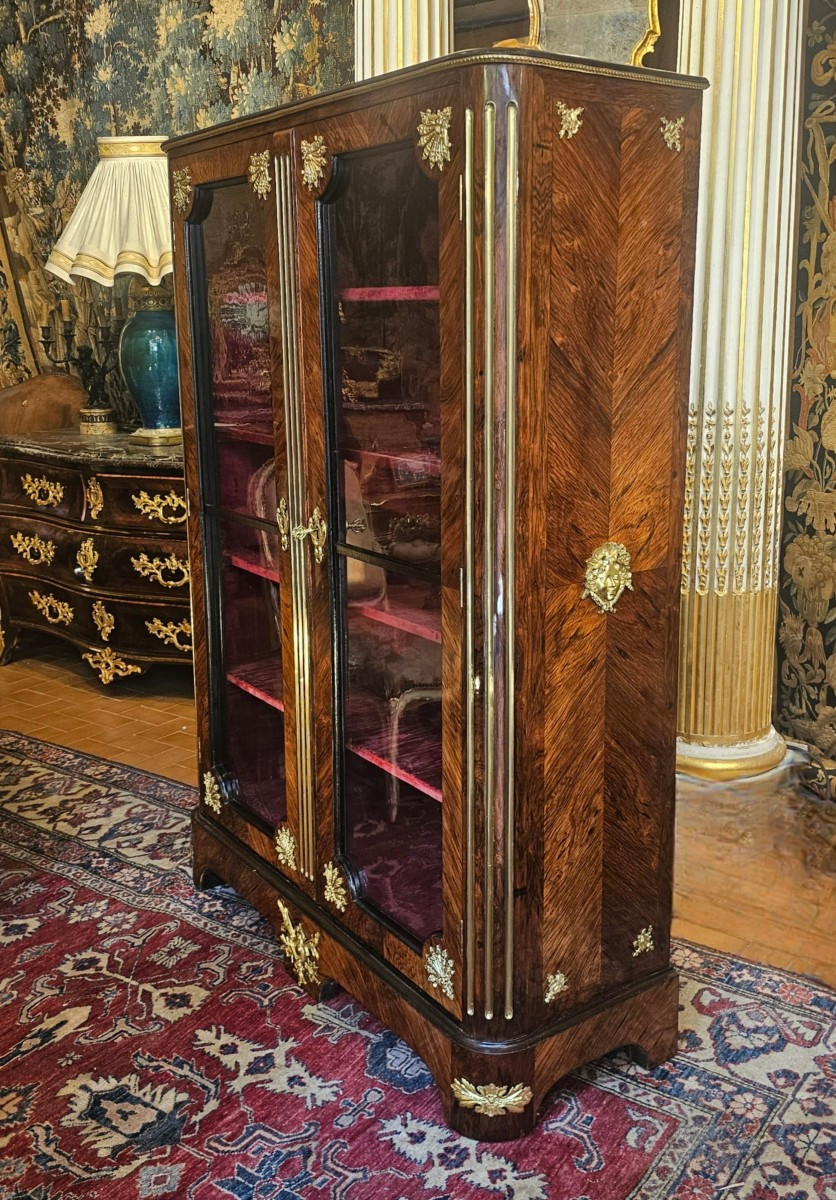 Bibliothèque Epoque Louis XIV-photo-3