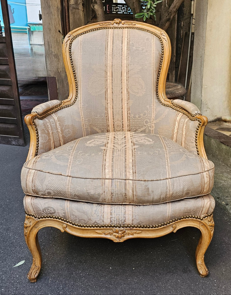 Two Shepherdesses That Can Form A Pair, Louis XV Period-photo-2