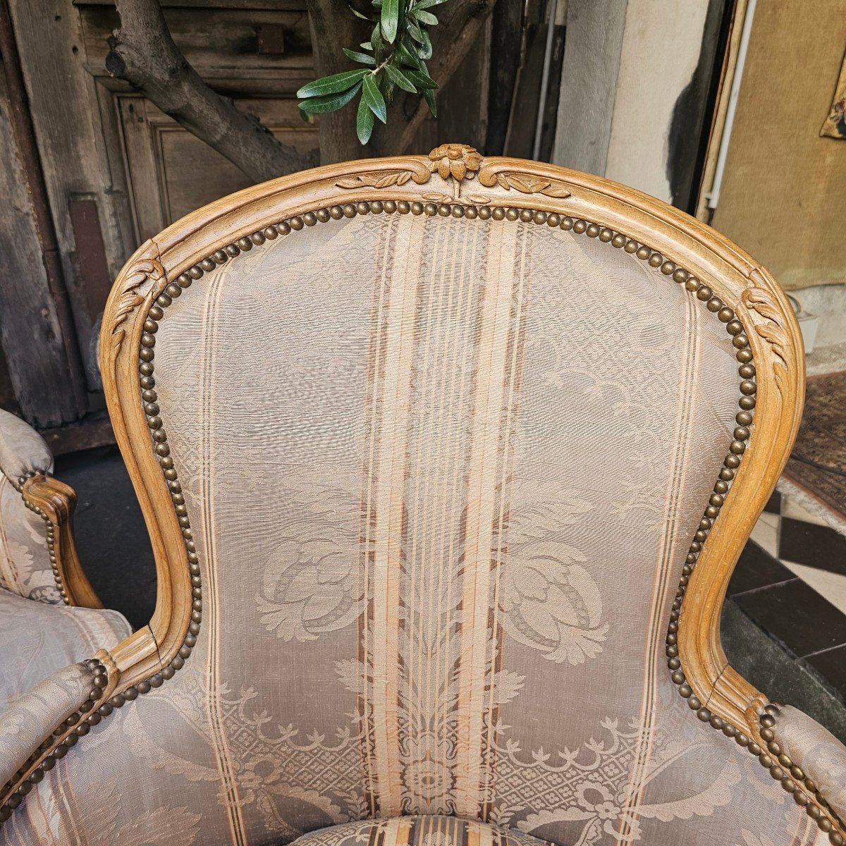 Two Shepherdesses That Can Form A Pair, Louis XV Period-photo-3