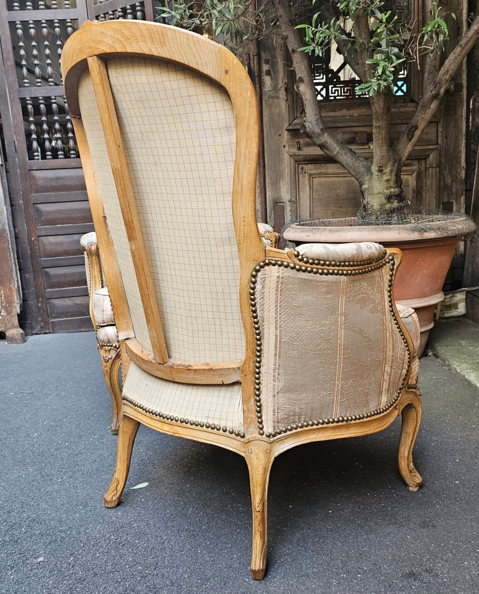 Two Shepherdesses That Can Form A Pair, Louis XV Period-photo-4