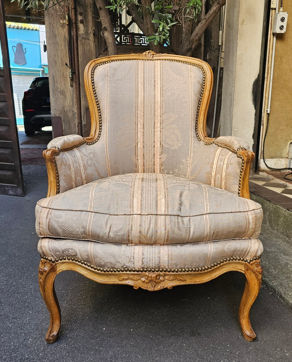 Two Shepherdesses That Can Form A Pair, Louis XV Period-photo-3