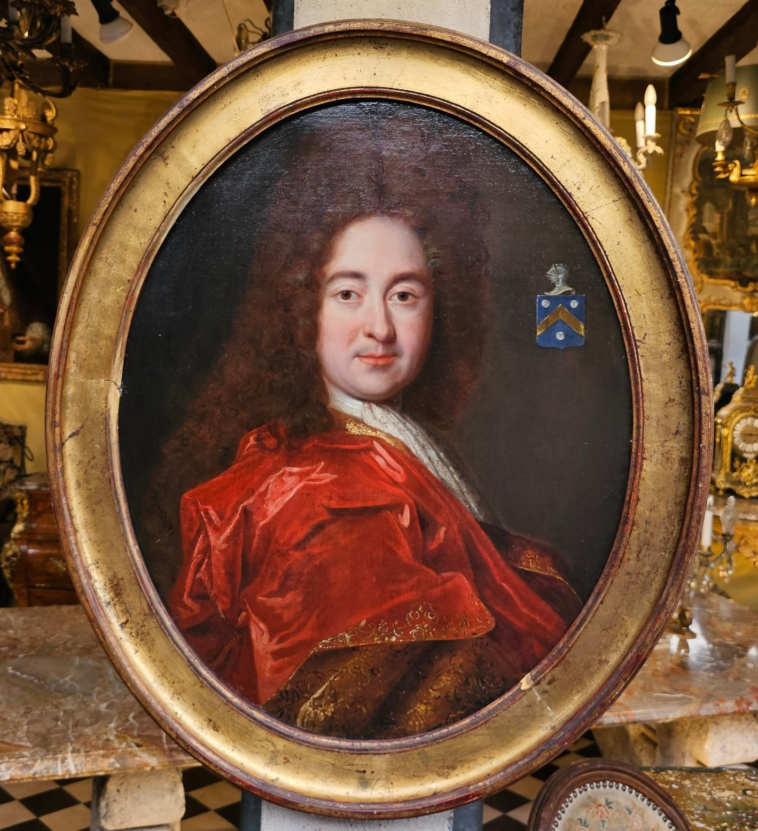 Portrait d'Homme Epoque Louis XIV