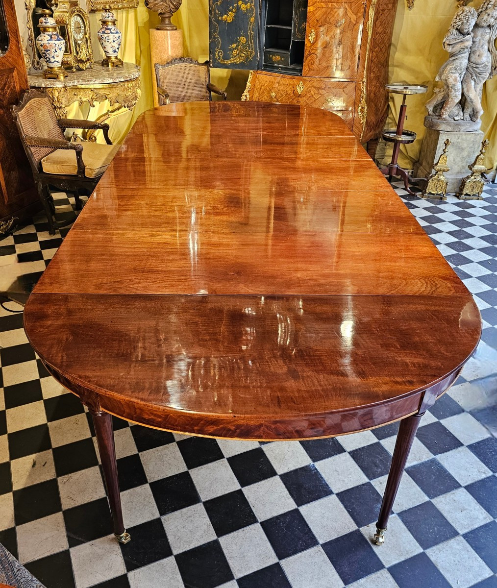 Louis XVI Period Dining Table-photo-2