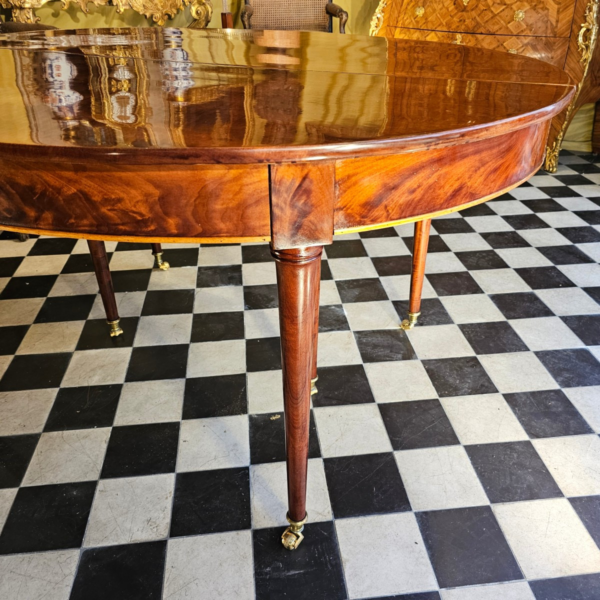 Louis XVI Period Dining Table-photo-3